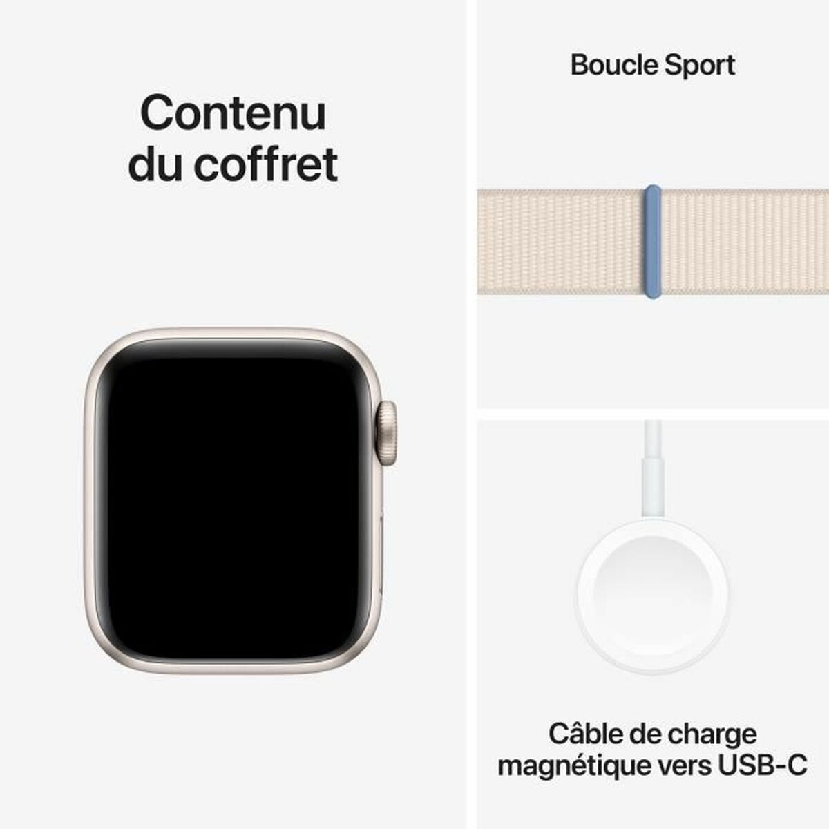 Умные часы Apple SE Бежевый 40 mm-2