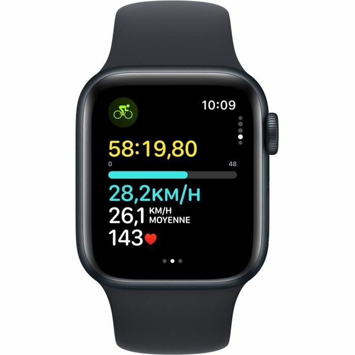 Умные часы Apple SE Чёрный 40 mm-3