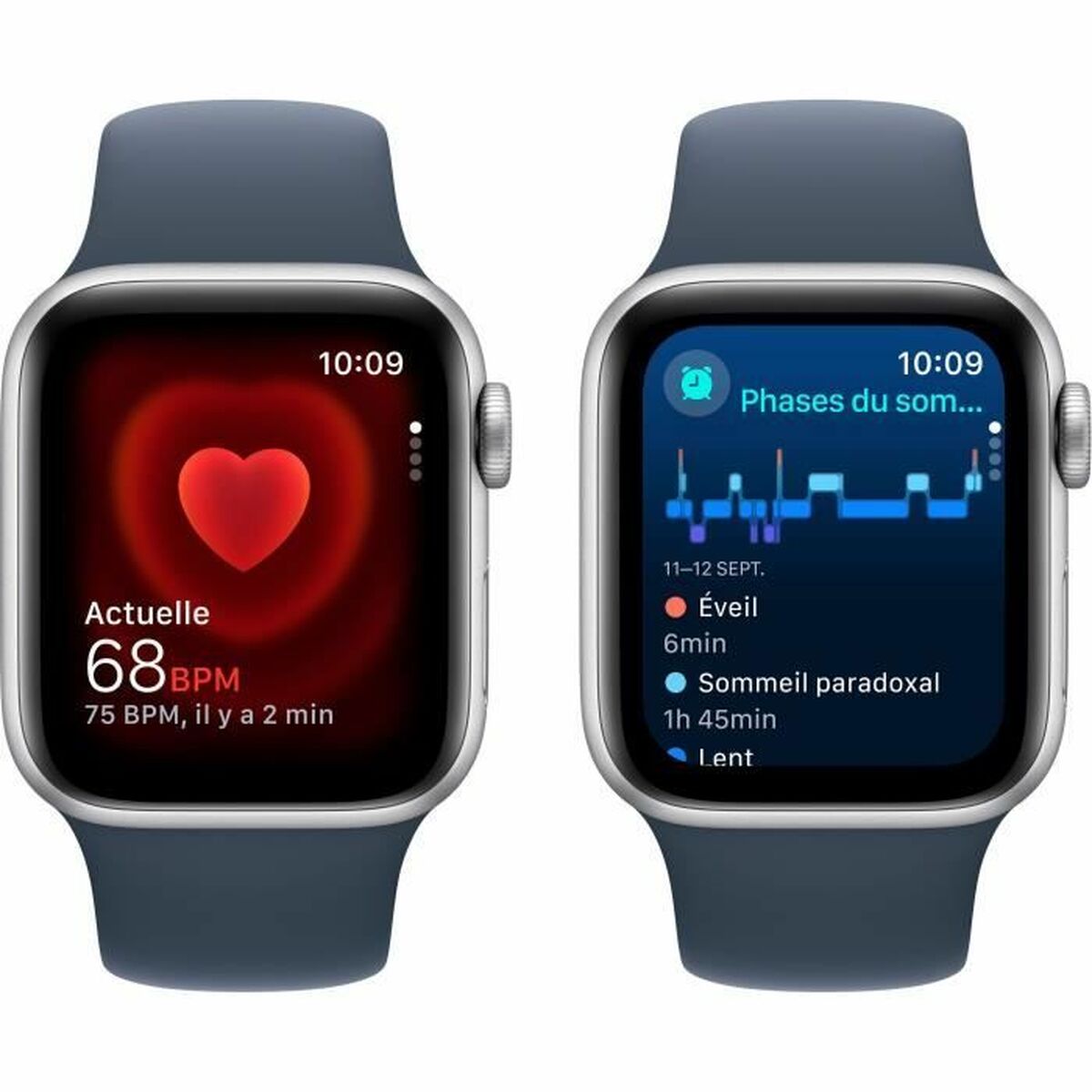 Умные часы Apple SE Синий Серебристый 40 mm-4