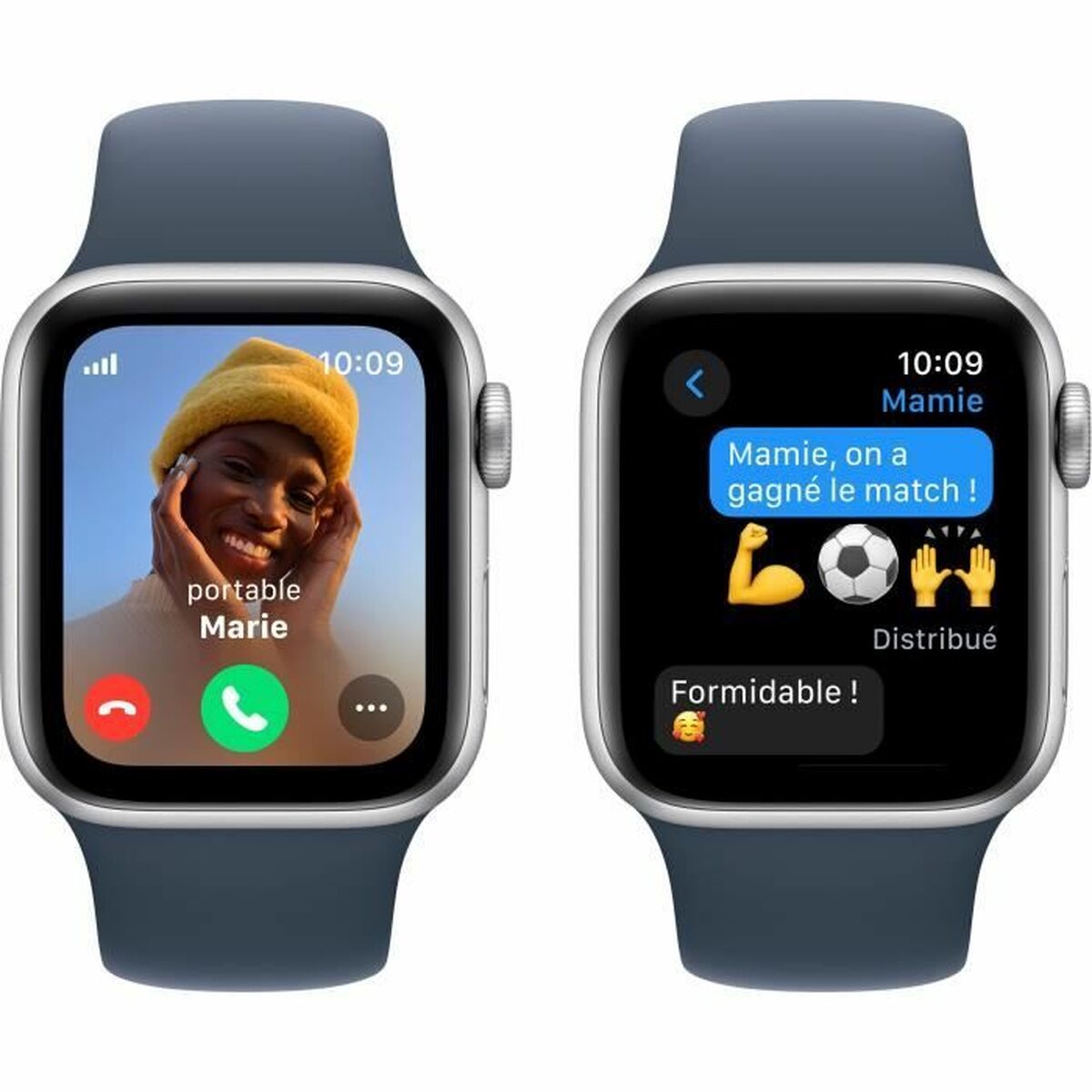 Умные часы Apple SE Синий Серебристый 40 mm-5