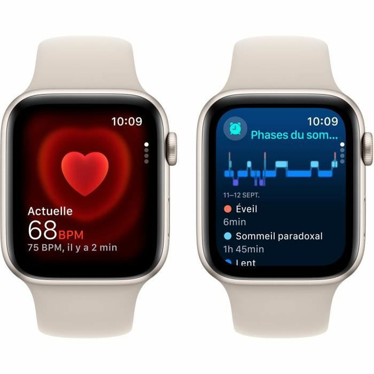 Умные часы Apple SE Бежевый 44 mm-4