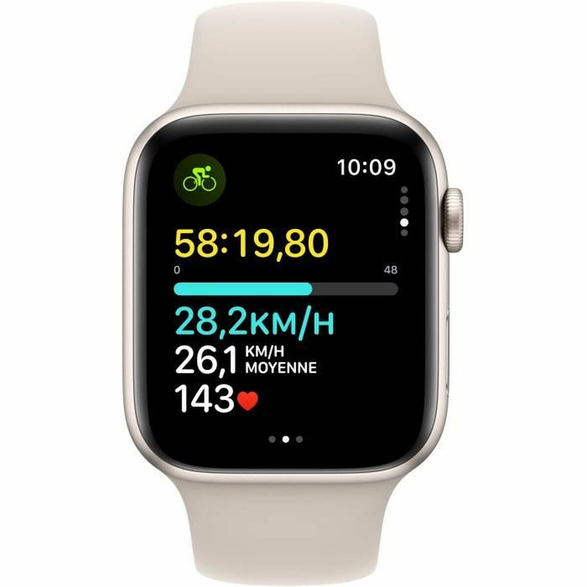 Умные часы Apple SE Бежевый 44 mm-5