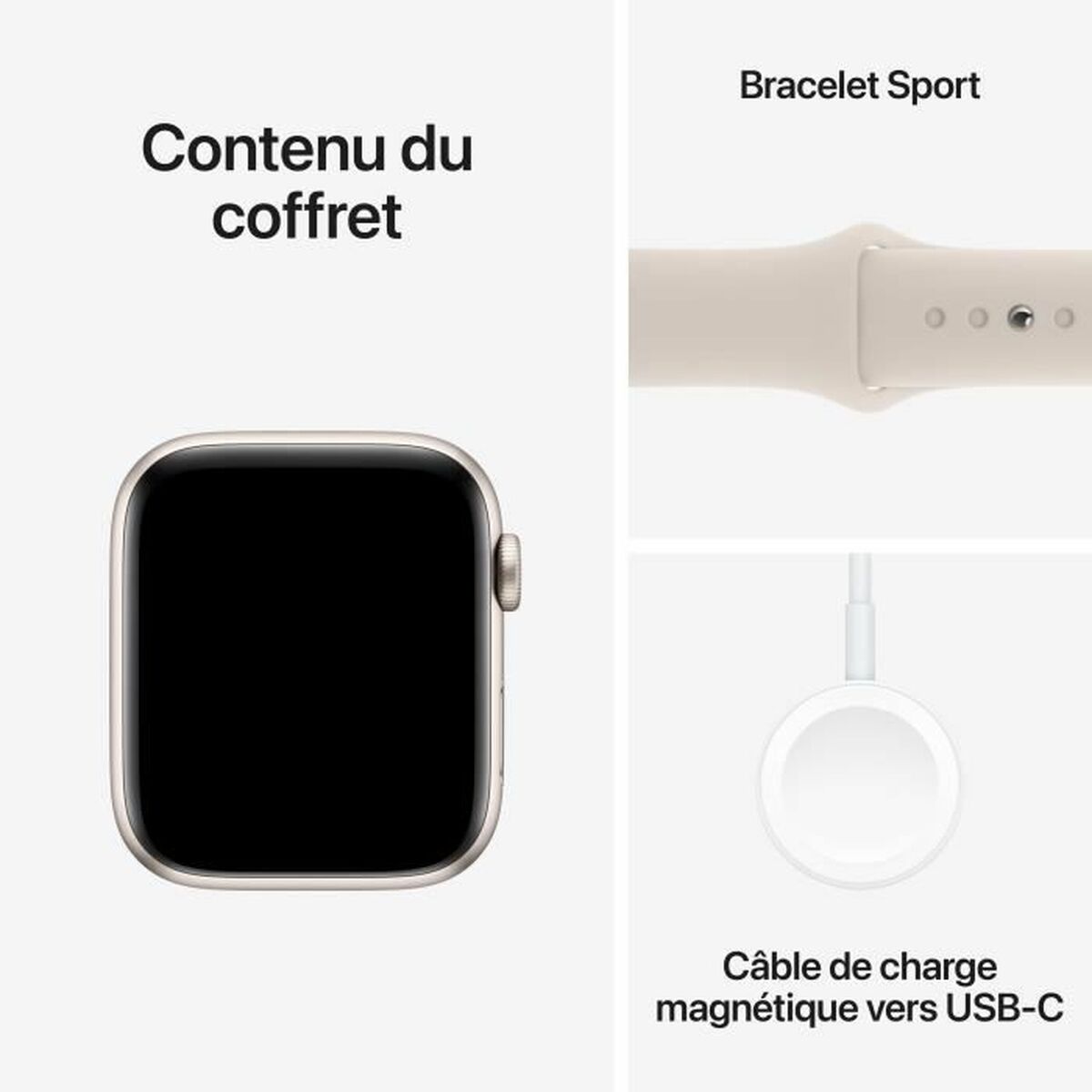 Умные часы Apple SE Бежевый 44 mm-6