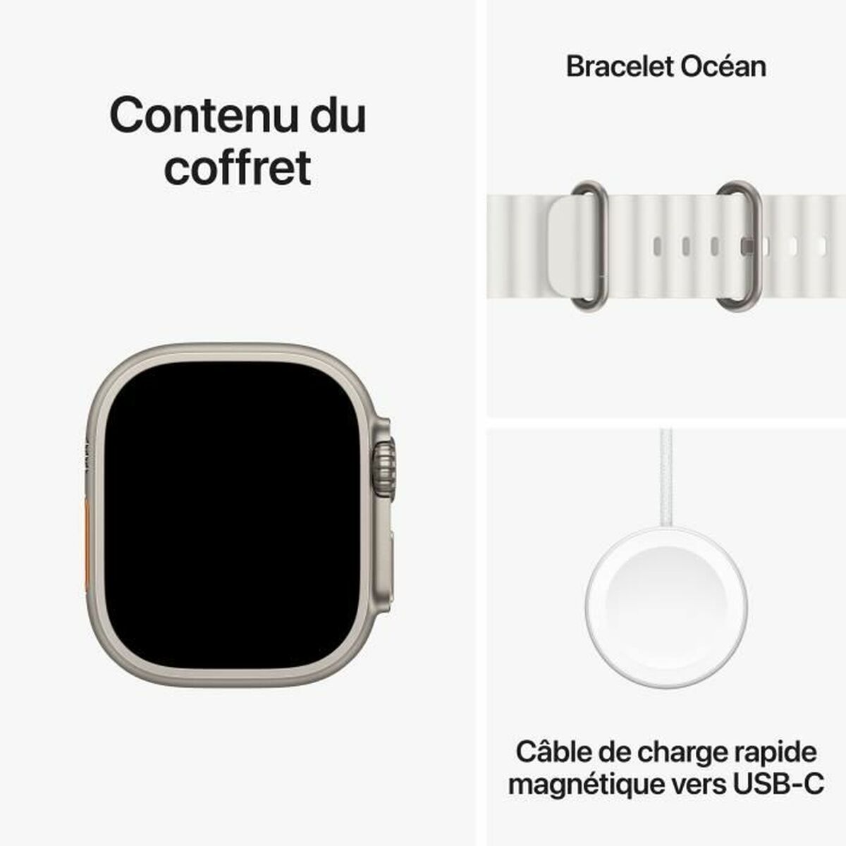 Умные часы Apple Ultra 2 Белый Титановый 49 mm-2