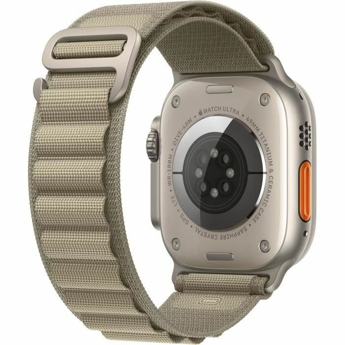 Умные часы Apple Ultra 2 Титановый Оливковое масло 49 mm-3