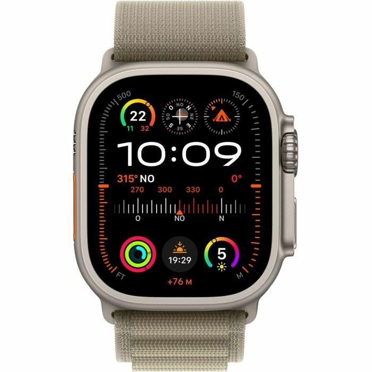 Умные часы Apple Ultra 2 Титановый Оливковое масло 49 mm-4
