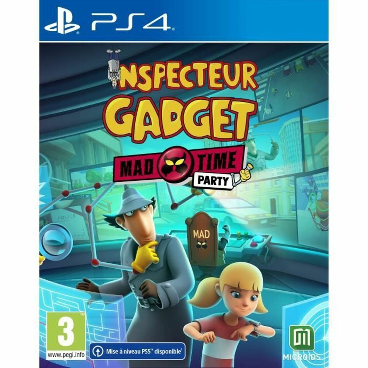 Видеоигры PlayStation 4 Microids Inspecteur Gadget: Mad Time Party-2