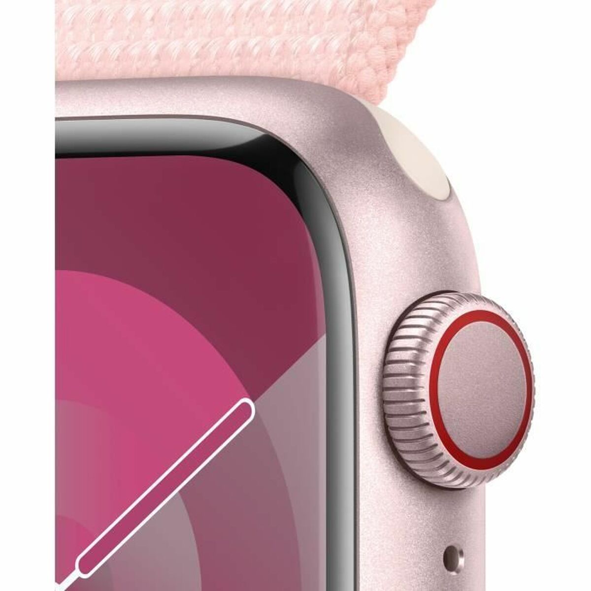Умные часы Apple Series 9 Розовый 41 mm-3