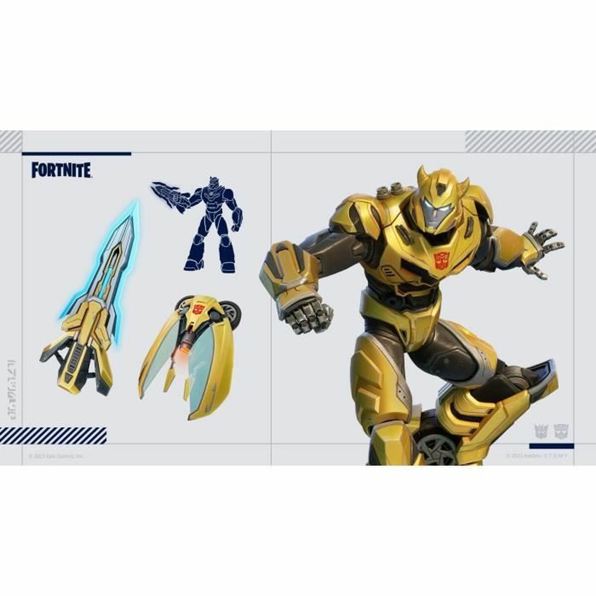 Видеоигра для Switch Fortnite Pack Transformers (FR) Скачать код-5