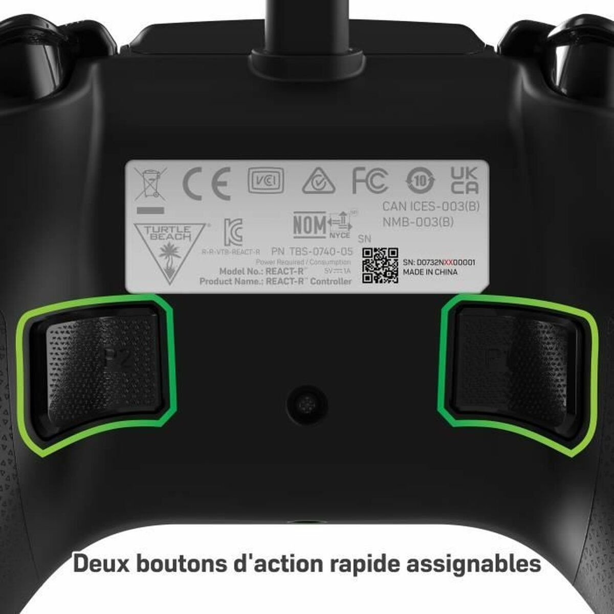 Xbox Oneコンソール+Turtle Beach React-R PCケーブル-4