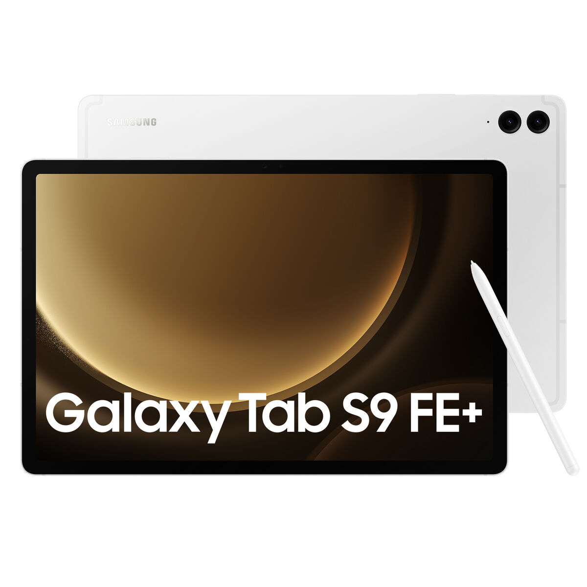 تبلت سامسونگ Tab S9 FE + 8 گیگابایت رم 128 گیگابایت نقره ای-2