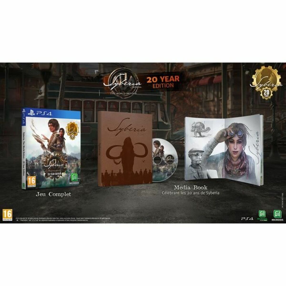 Видеоигры PlayStation 4 Microids Syberia: The World Before - 20 Year Edition (FR)-2