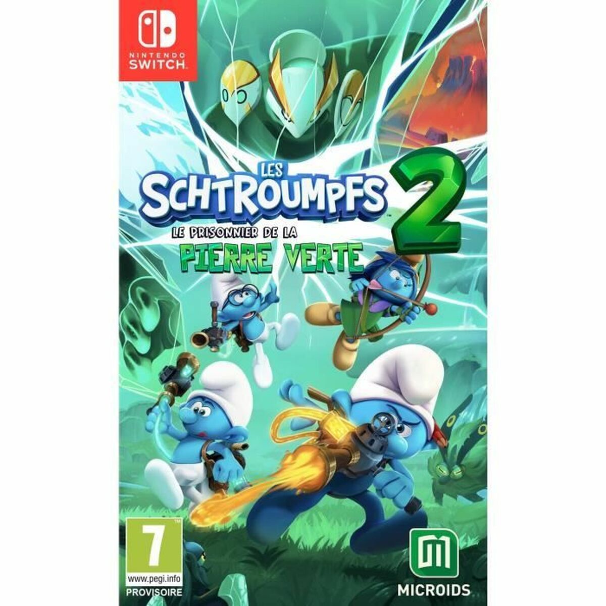 Видеоигра для Switch Microids The Smurfs 2 - The Prisoner of the Green Stone (FR)-2