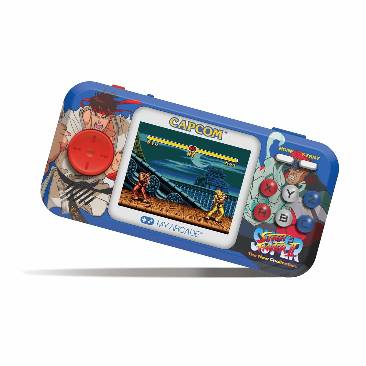 Портативная видеоконсоль My Arcade Pocket Player PRO - Super Street Fighter II Retro Games-5