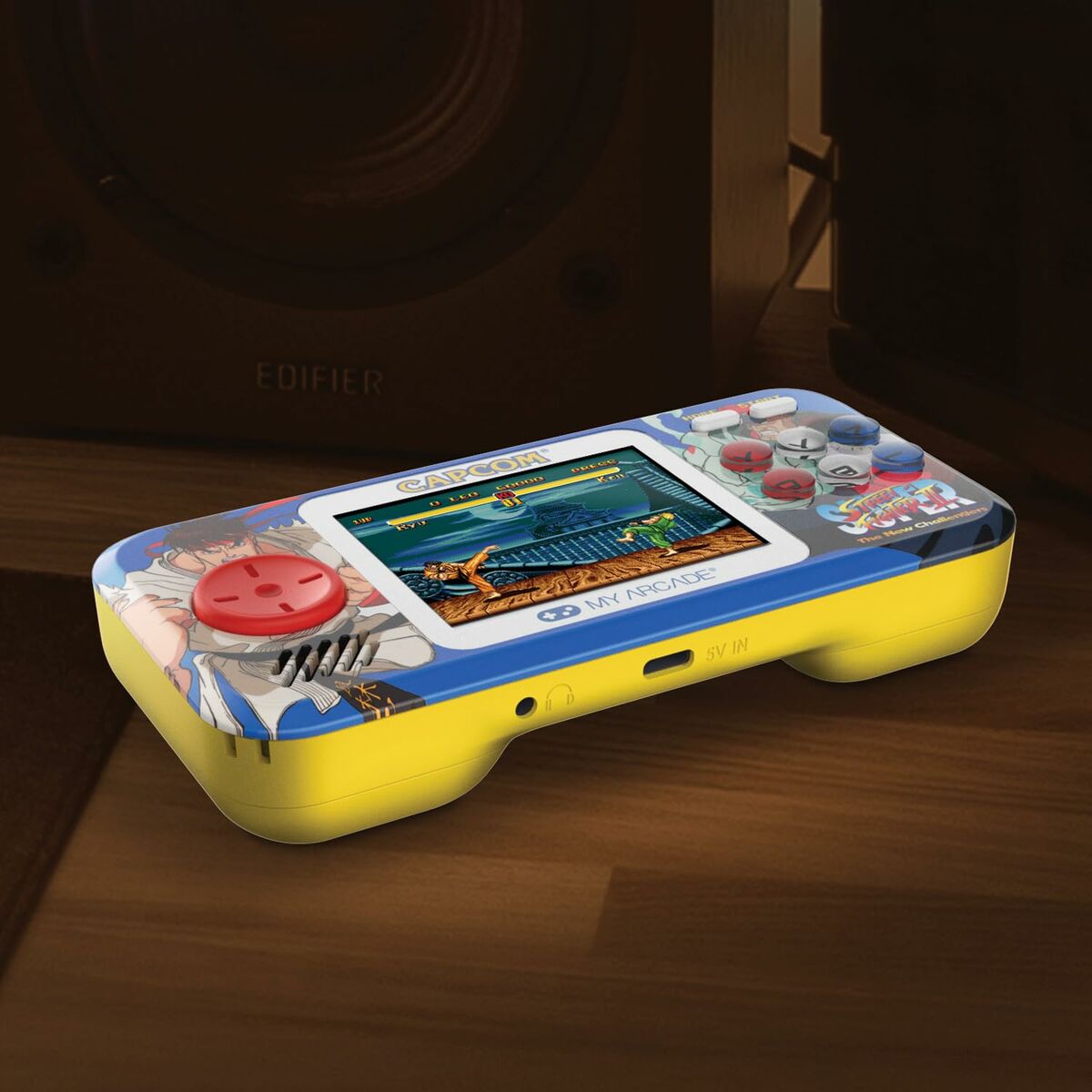 Портативная видеоконсоль My Arcade Pocket Player PRO - Super Street Fighter II Retro Games-8
