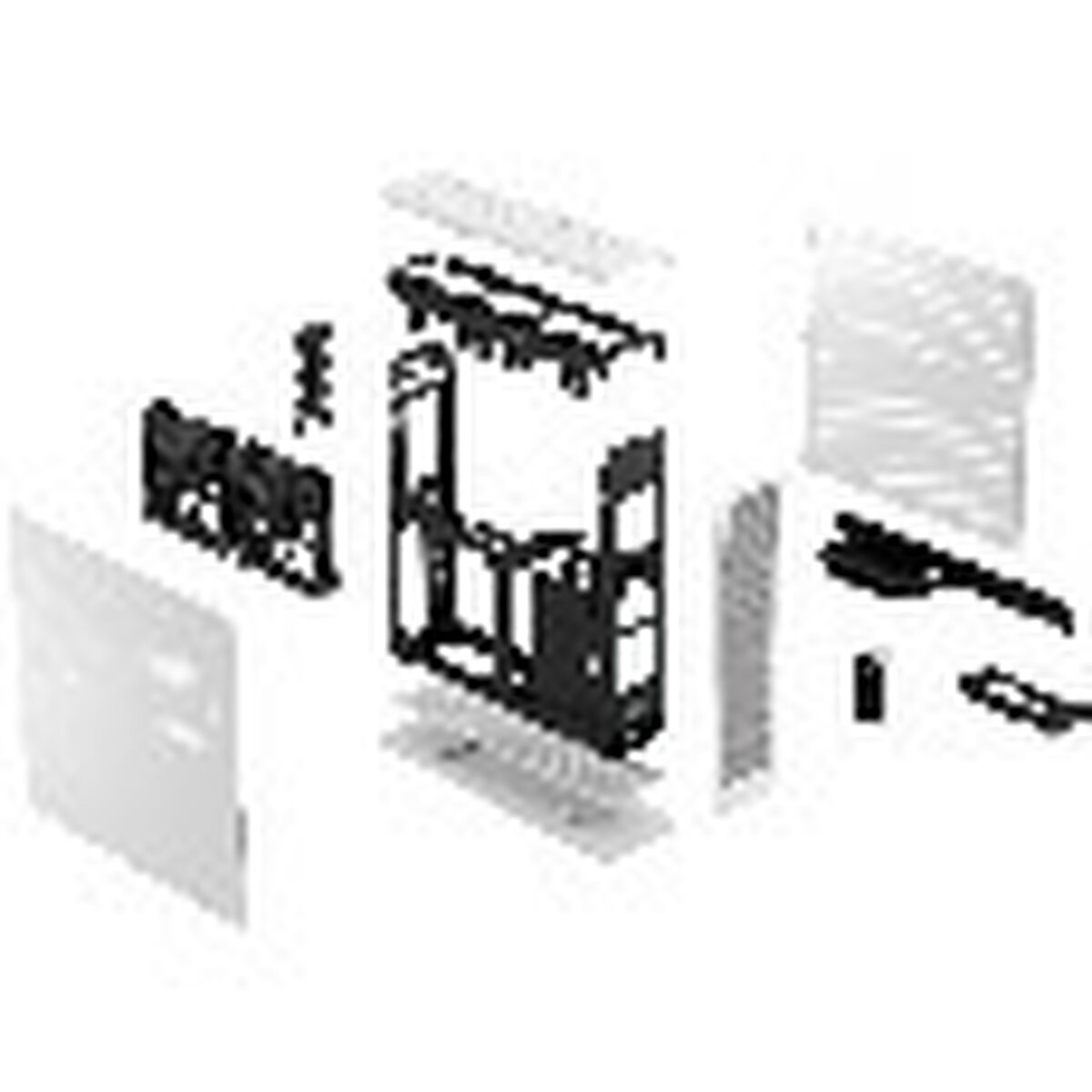 Блок полубашня ATX Galileo Fractal FD-C-RID1N-12 Белый-7