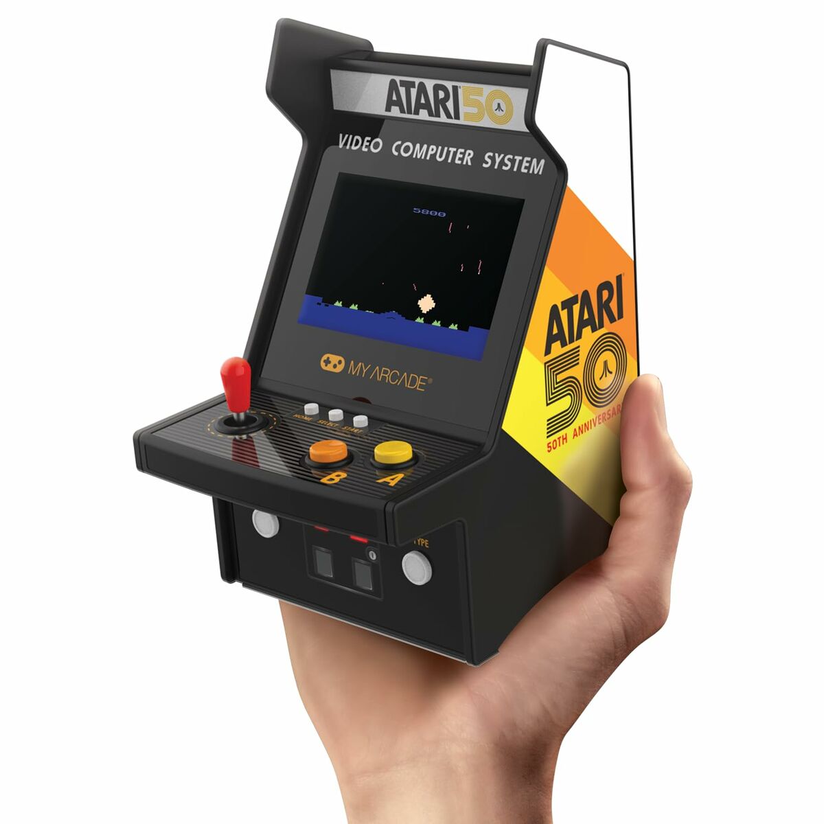 Портативная видеоконсоль My Arcade Micro Player PRO - Atari 50th Anniversary Retro Games-6