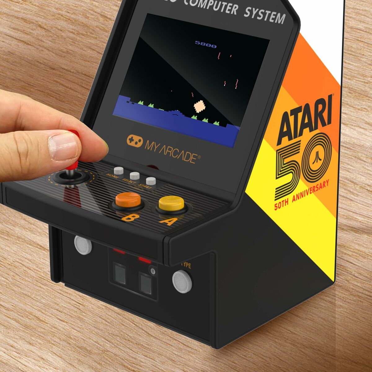 Портативная видеоконсоль My Arcade Micro Player PRO - Atari 50th Anniversary Retro Games-7