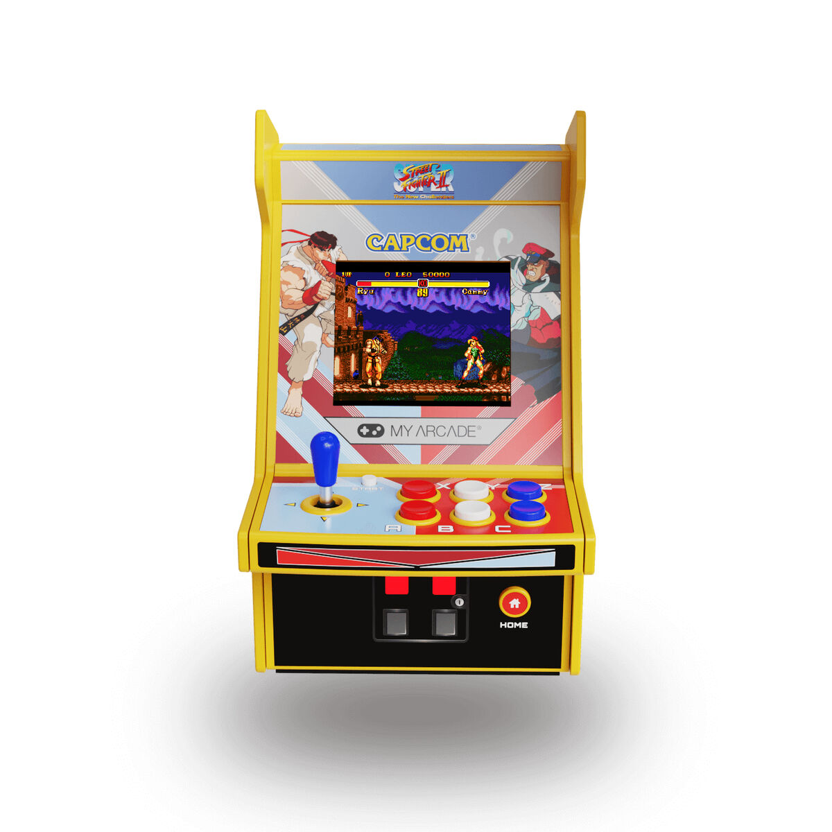 Портативная видеоконсоль My Arcade Micro Player PRO - Super Street Fighter II Retro Games-3