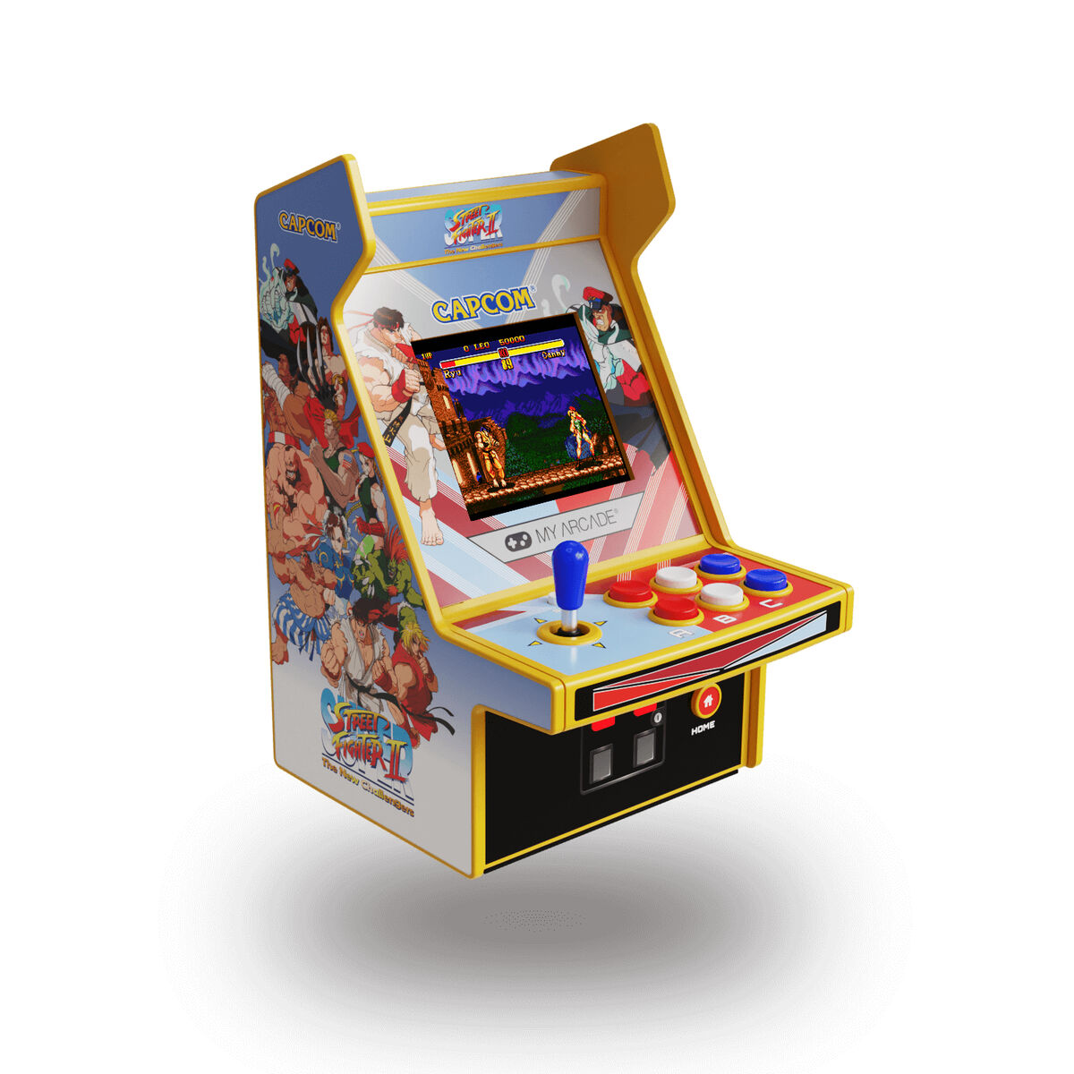 Портативная видеоконсоль My Arcade Micro Player PRO - Super Street Fighter II Retro Games-4