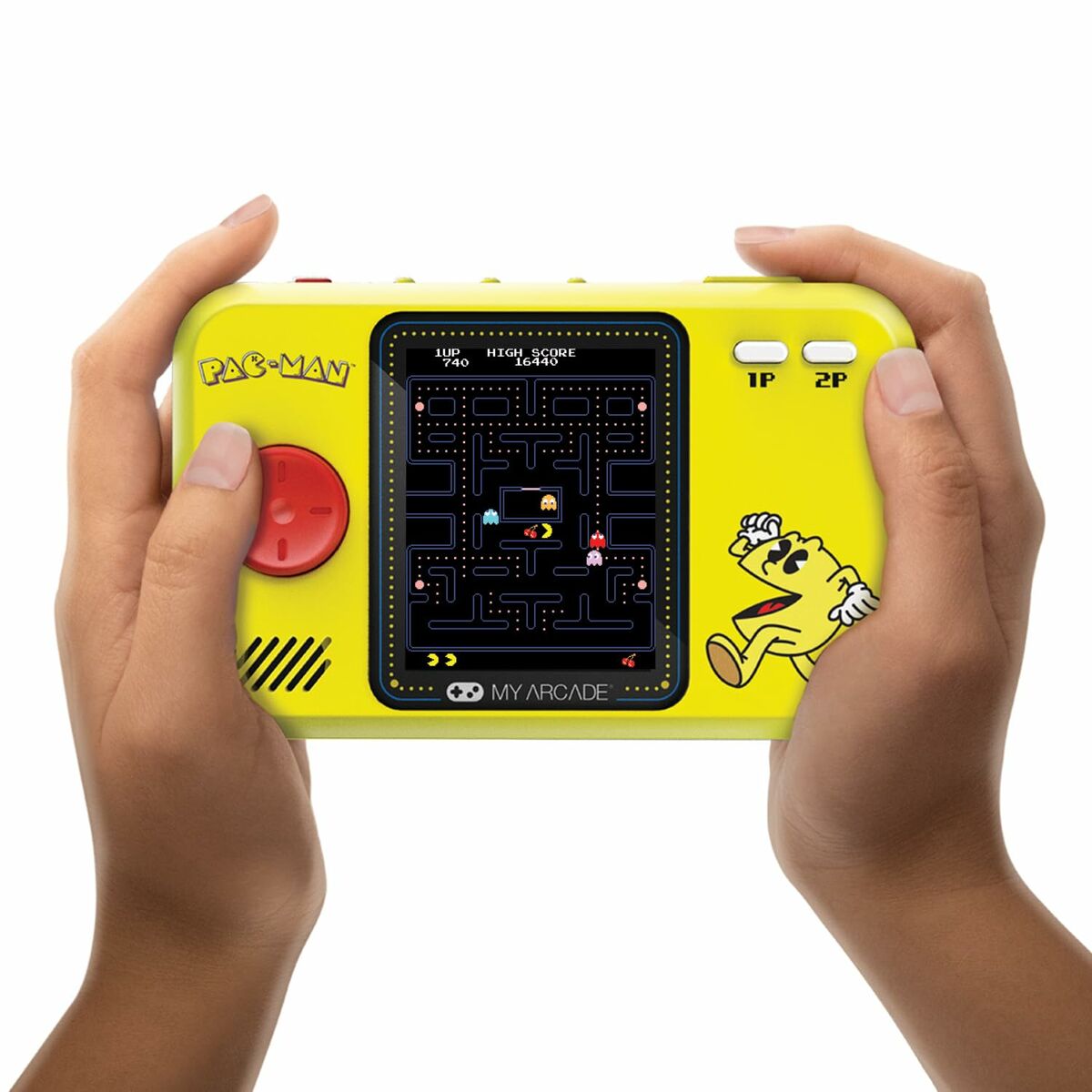 Портативная видеоконсоль My Arcade Pocket Player PRO - Pac-Man Retro Games Жёлтый-3