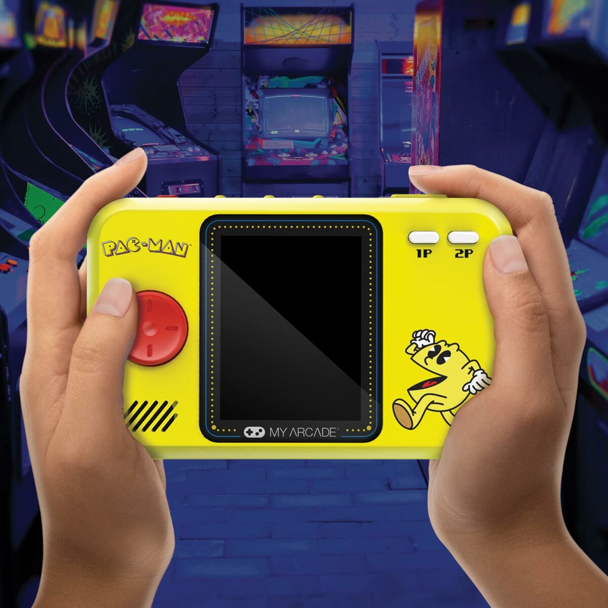Портативная видеоконсоль My Arcade Pocket Player PRO - Pac-Man Retro Games Жёлтый-6
