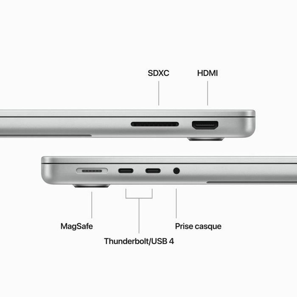 Ноутбук Apple MacBook Pro Laptop 8 GB RAM 512 GB Azerty французский M3-2