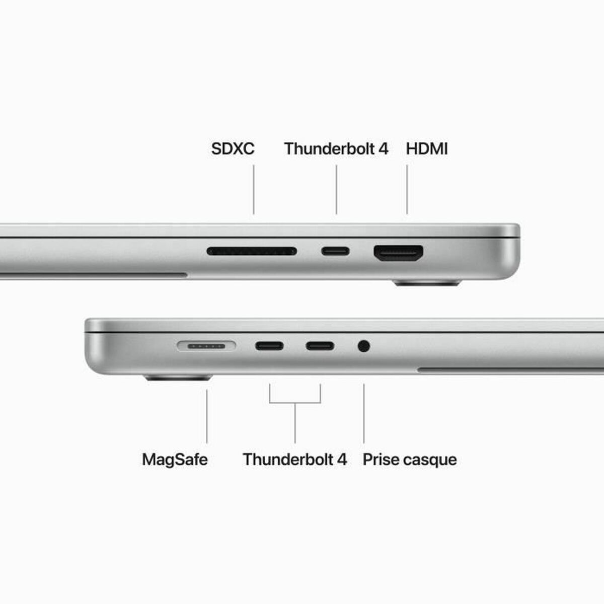 Ноутбук Apple MacBook Pro 2023 16 512 GB Azerty французский 16,2 M3 Pro-2