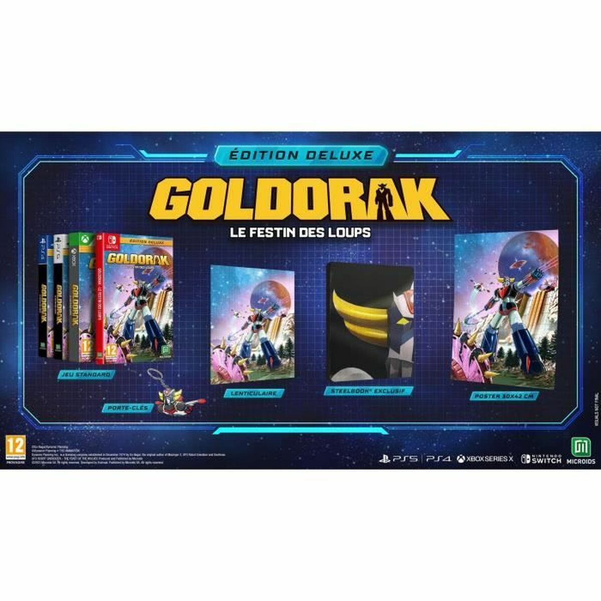 Видеоигры Xbox Series X Microids Goldorak Grendizer: The Feast of the Wolves - Deluxe Edition (FR)-3