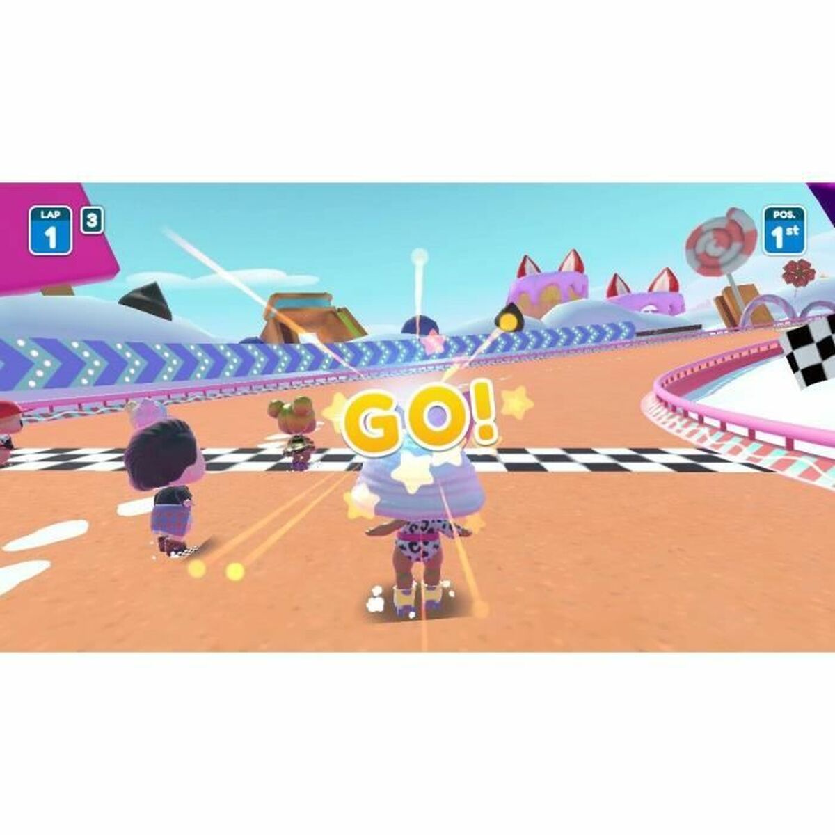 Видеоигра для Switch Just For Games LOL Surprise: Roller Dreams Racing-3