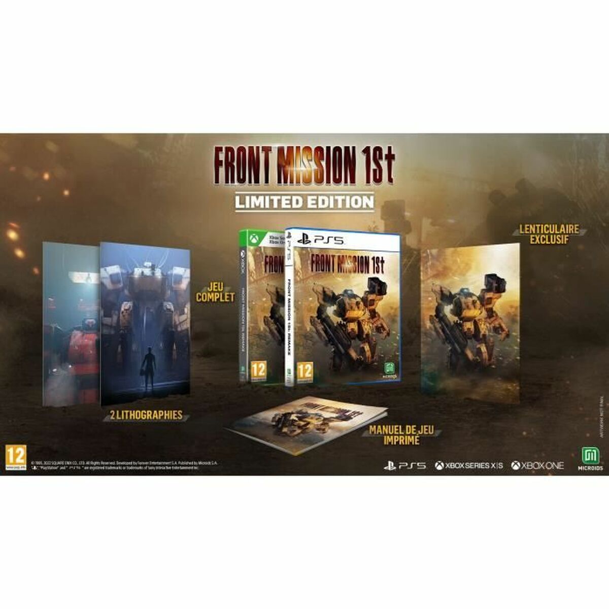 Видеоигры Xbox One / Series X Microids Front Mission 1st: Remake Limited Edition (FR)-6