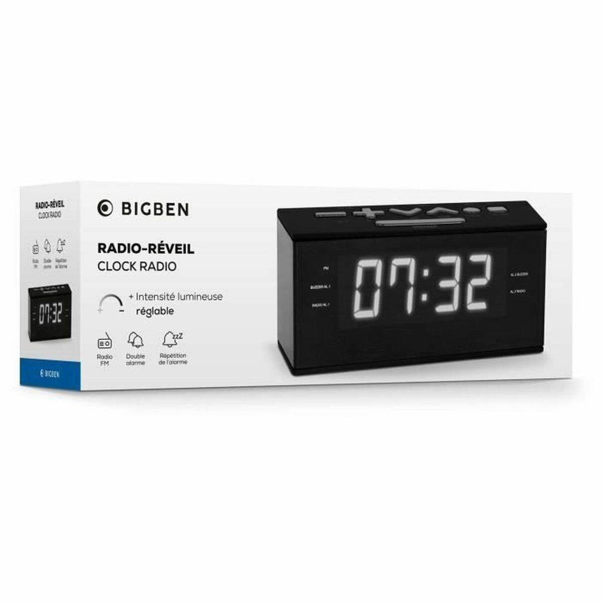 Радио Bigben RR60NG Белый Чёрный Черный/Серый-4