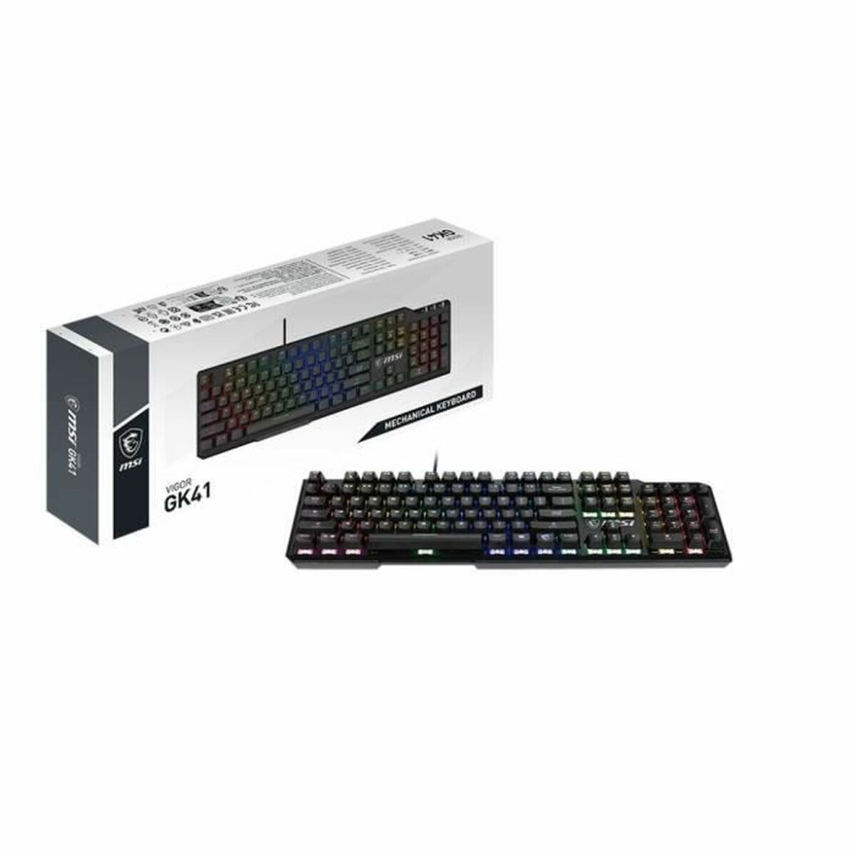 Игровая клавиатура Gaming MSI AZERTY французский-5