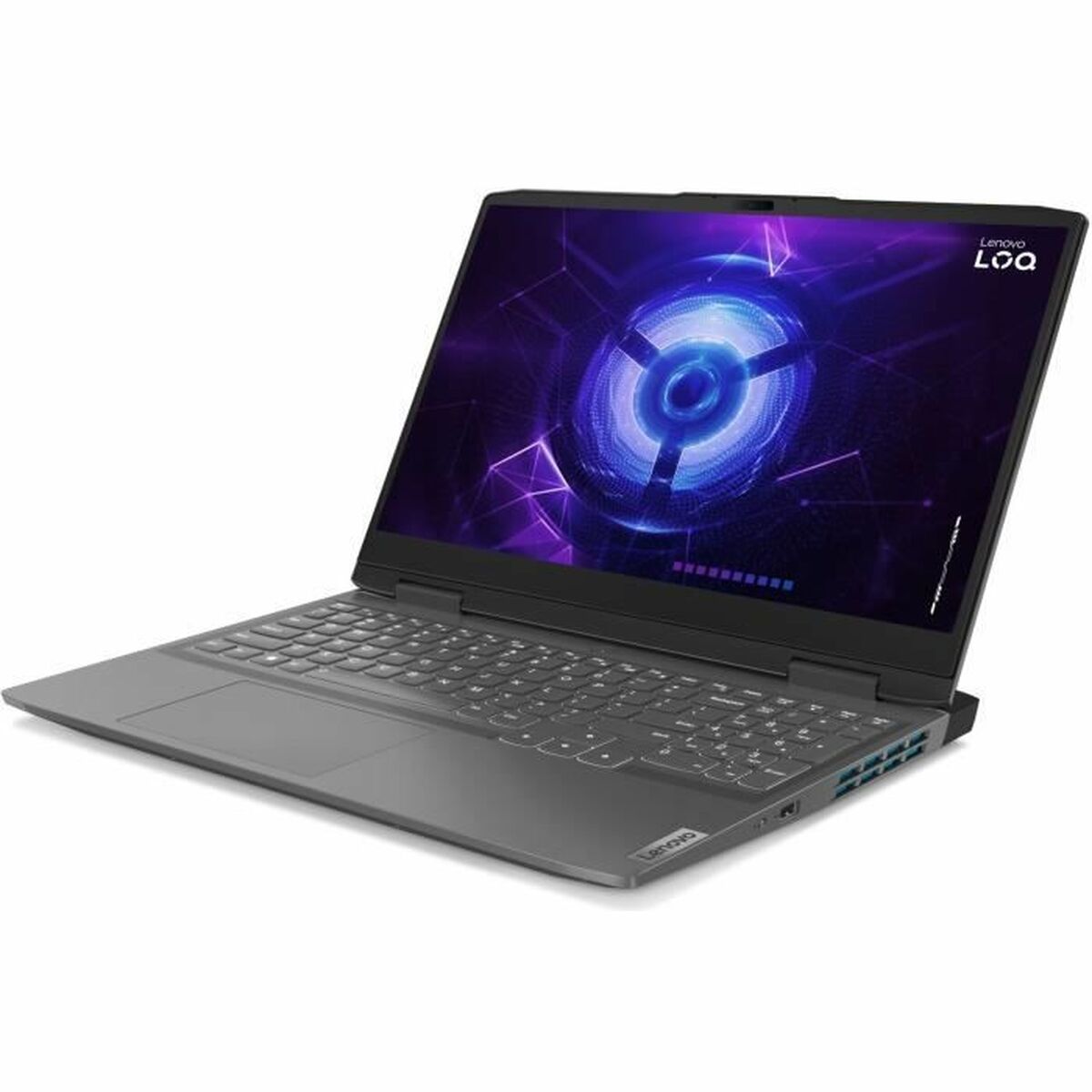 Ноутбук Lenovo LOQ Gaming i5-12450H 16 GB RAM 512 Гб SSD Nvidia Geforce RTX 4060 Azerty французский 15-5