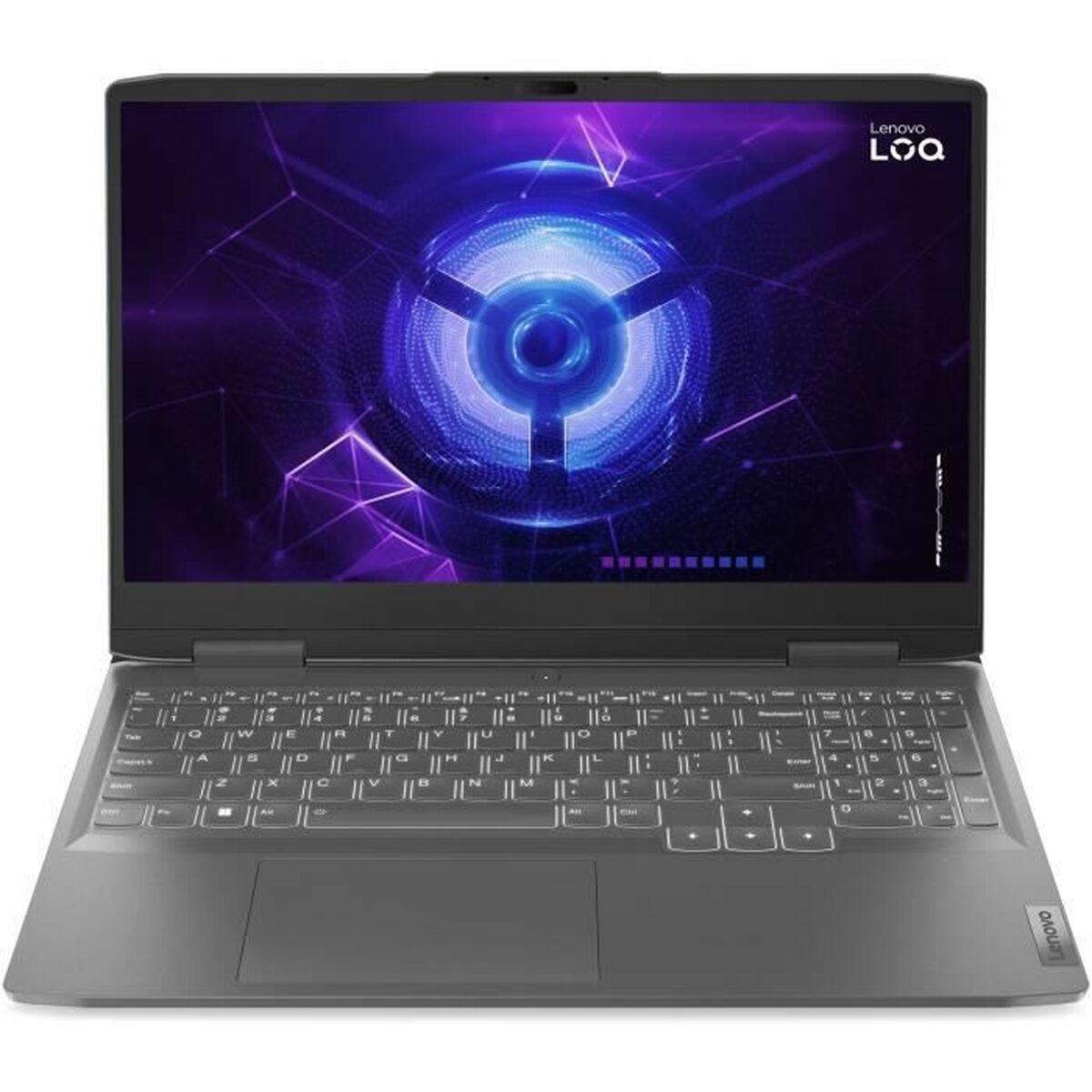 Ноутбук Lenovo LOQ Gaming i5-12450H 16 GB RAM 512 Гб SSD Nvidia Geforce RTX 4060 Azerty французский 15-6