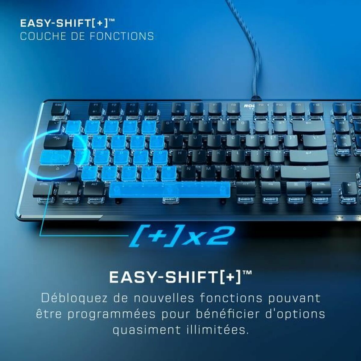Игровая клавиатура Gaming Roccat ROC-12-113 AZERTY французский-6
