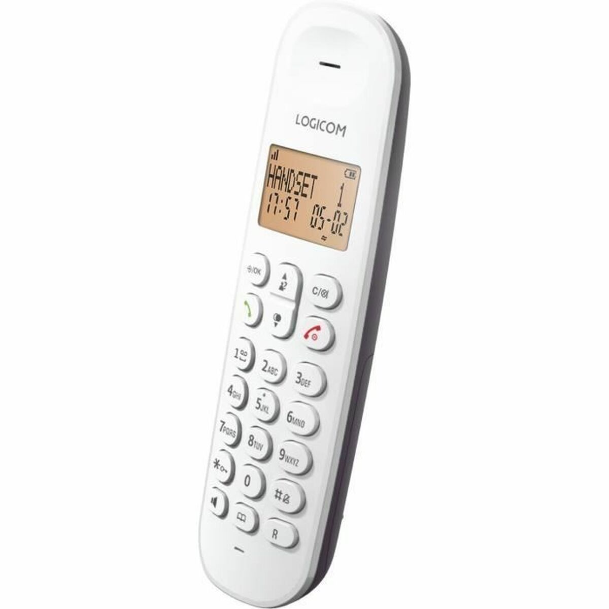 Стационарный телефон Logicom DECT ILOA 150 SOLO Баклажан-4