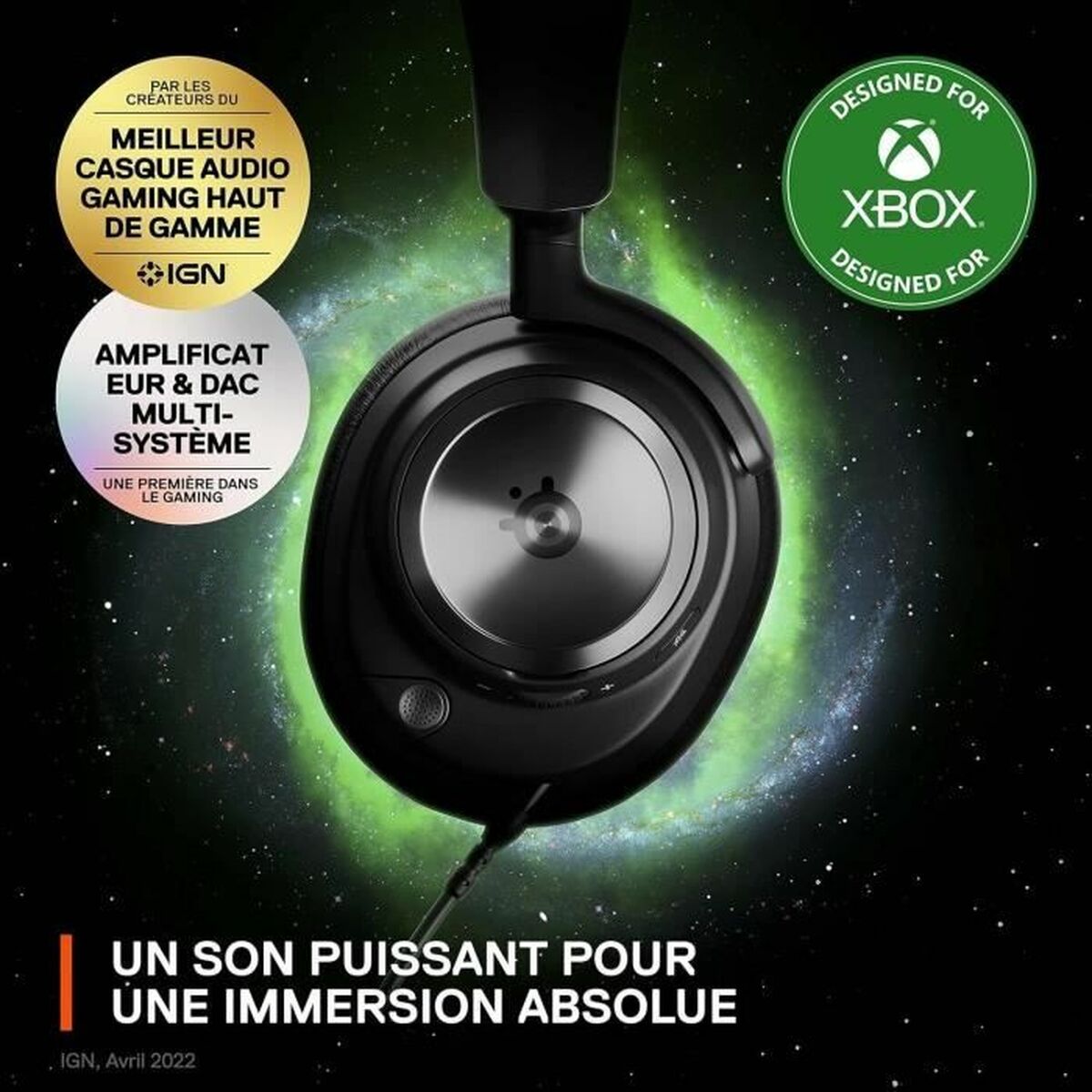 Auriculares SteelSeries Negro-3