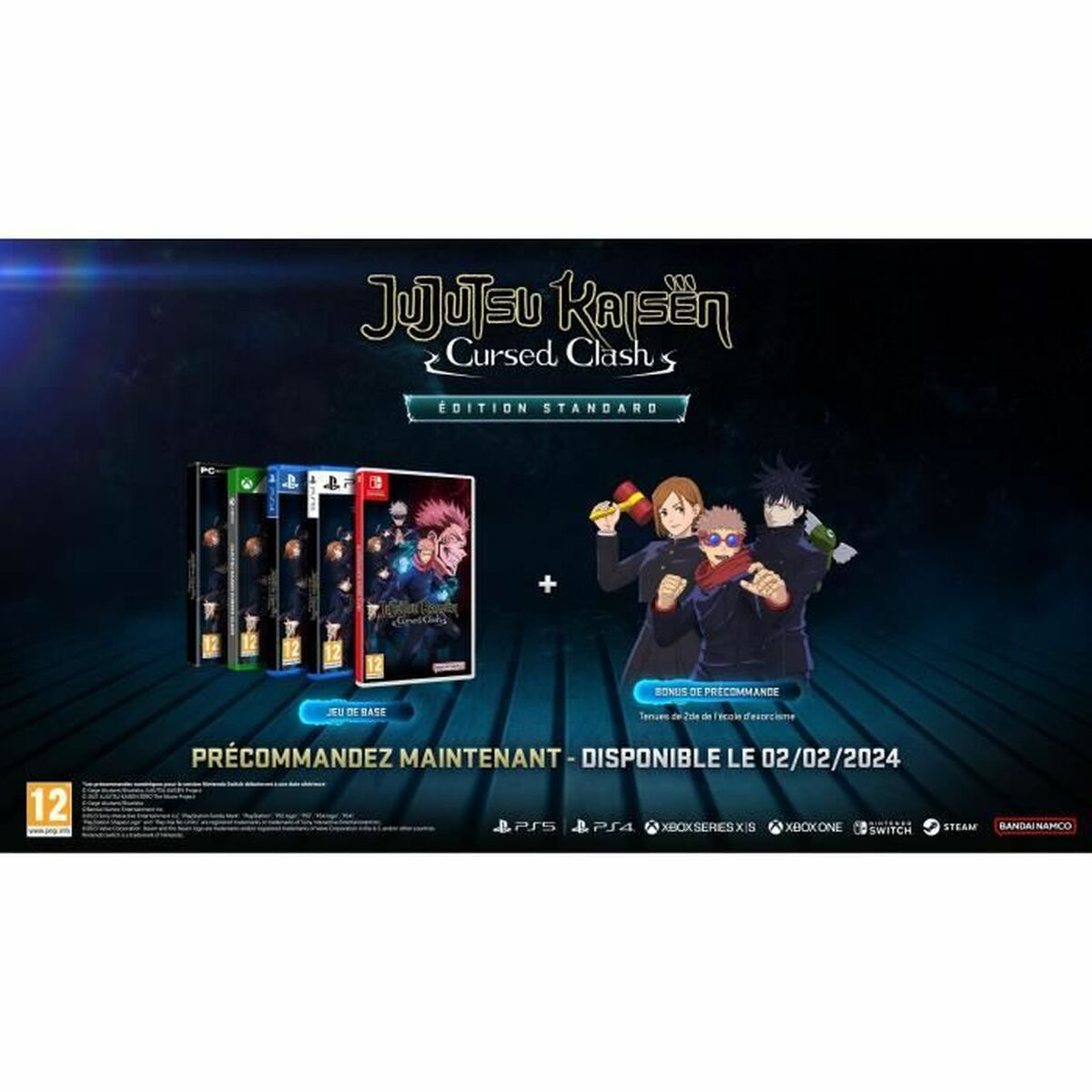Видеоигры PlayStation 4 Bandai Namco Jujutsu Kaisen: Cursed Clash (FR)-2