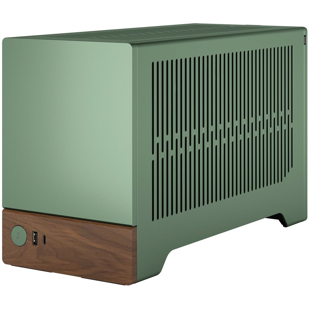 Блок полубашня ATX Galileo Fractal Зеленый-5