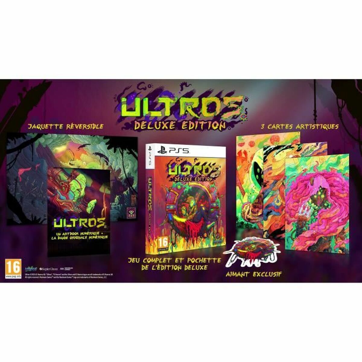 Видеоигры PlayStation 5 Just For Games Ultros: Deluxe Edition (FR)-2