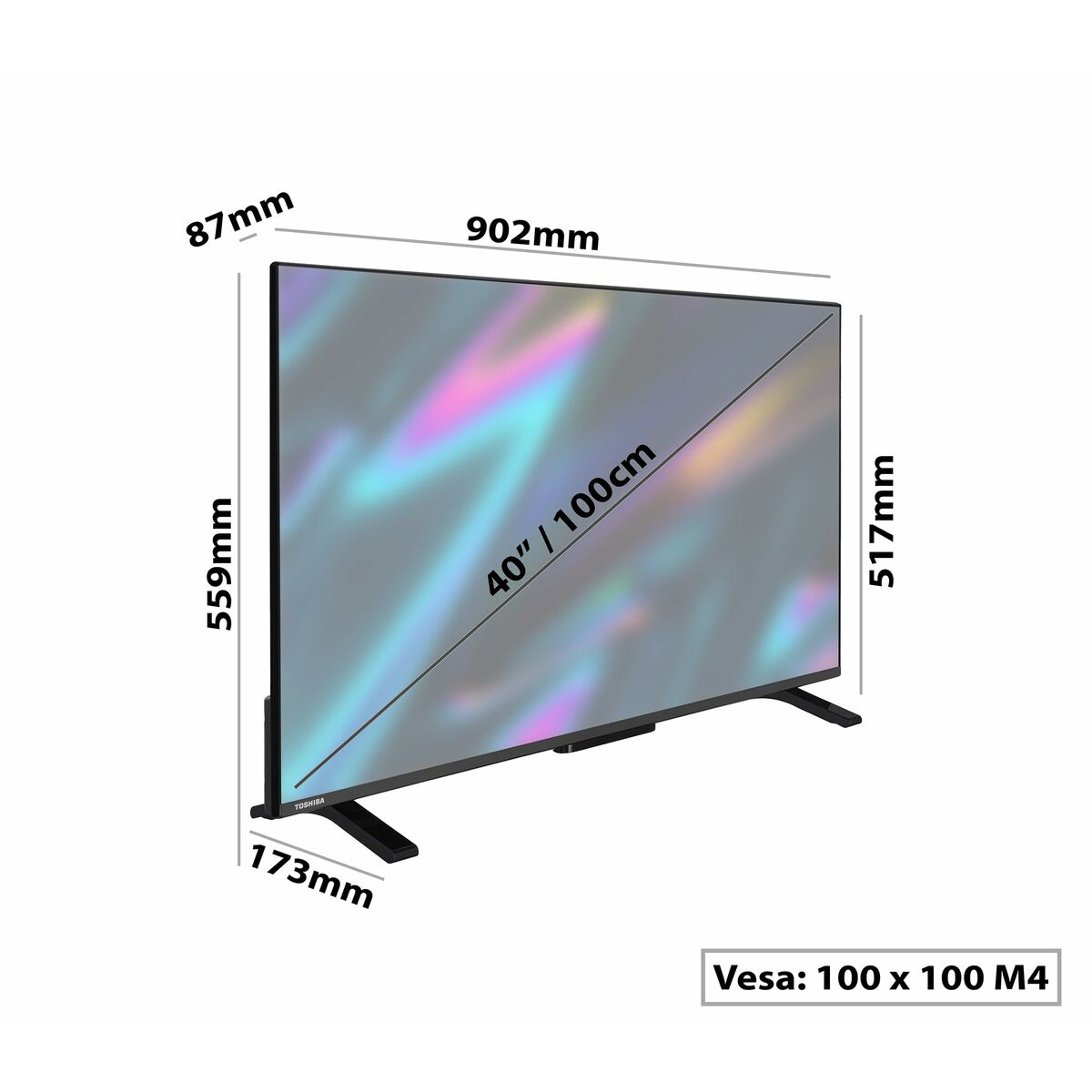 Toshiba 40 LED Smart TV-2