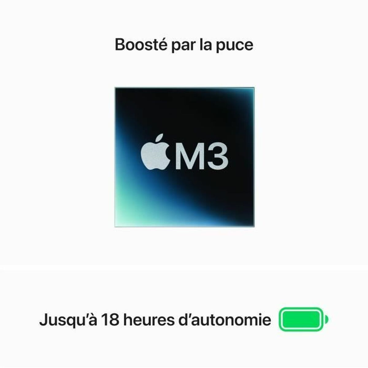 Ноутбук Apple MacBook Air M3 (2024) M3 8 GB RAM 256 Гб SSD AZERTY-3