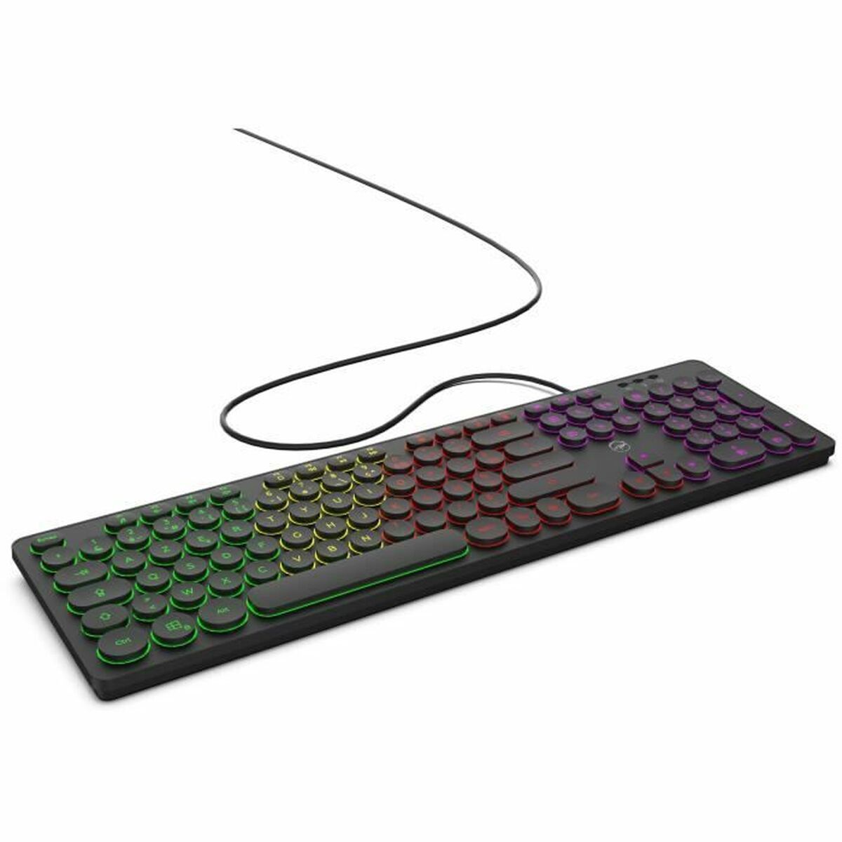 لوحة مفاتيح AZERTY Lab Black-3