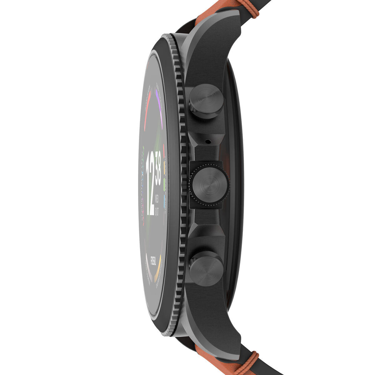 Умные часы Fossil FTW4062 Чёрный Коричневый 1,28-5