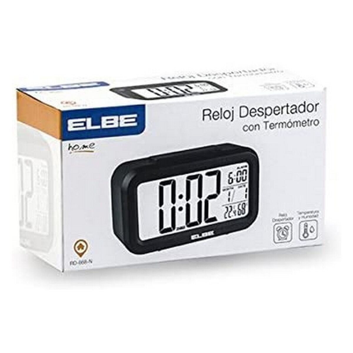 Радио с будильником ELBE RD668N 4,4 Чёрный-4