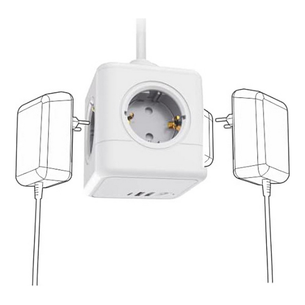Сетевой фильтр Куб Silver Electronics 9522 CUBO-3