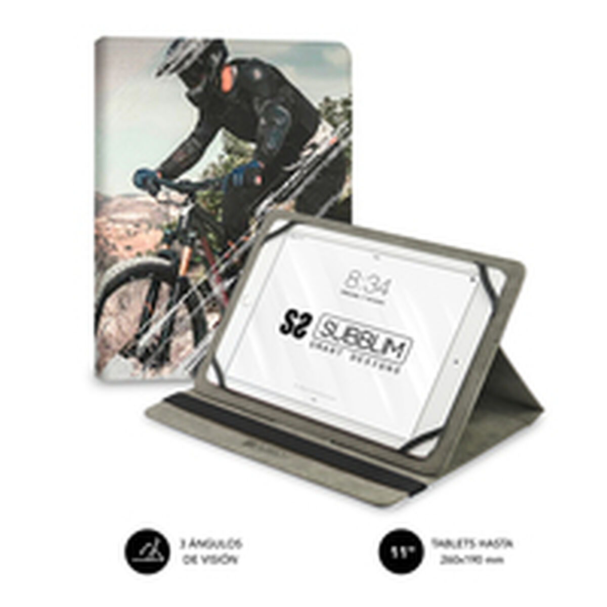 Чехол для планшета Subblim Trendy Biker Разноцветный 11-4