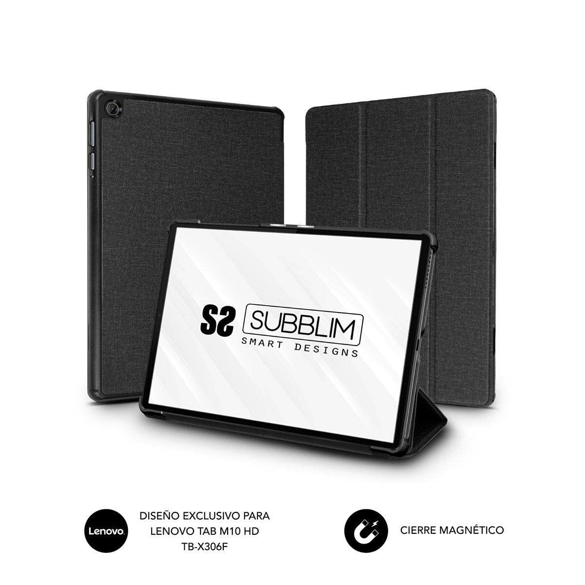 Чехол для планшета Subblim M10 HD TB-X306F Чёрный 10,1-5