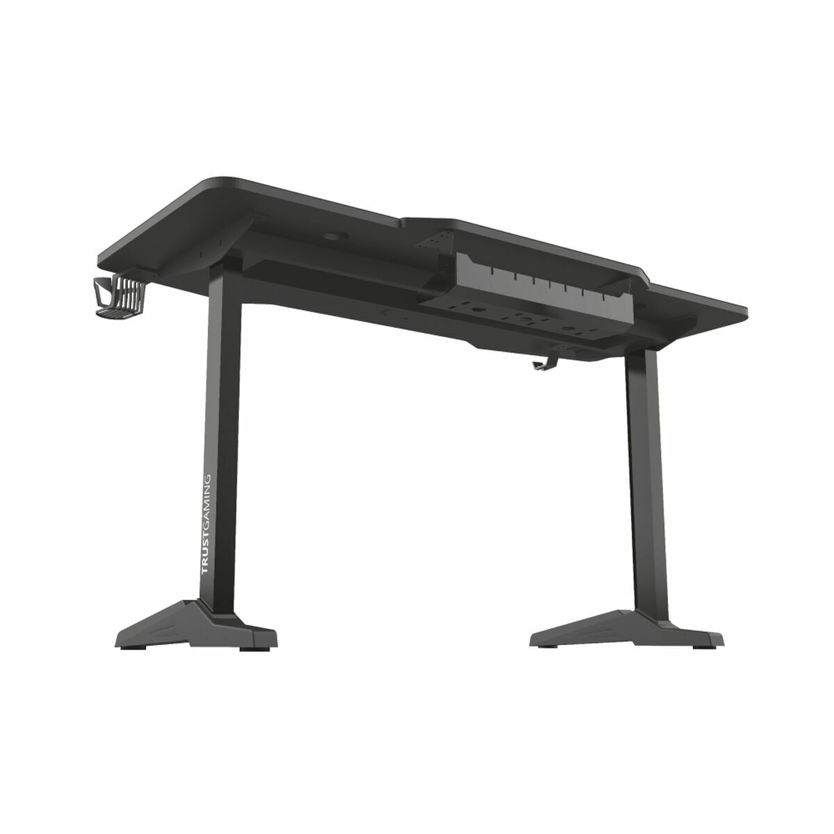 Письменный стол Trust GXT 1175 Imperius XL Гейминг Чёрный Черный/Красный Сталь 140 x 66 cm-2